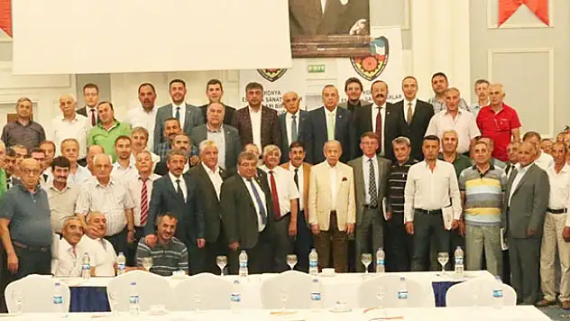 KONESOB esnaf odası başkanlarını bilgilendirdi