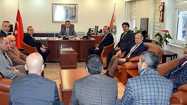 KONESOB'tan Emniyet Müdürü Demir'e ziyaret