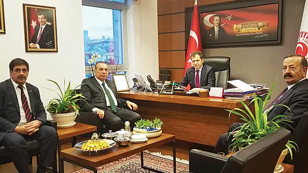 KONESOB'tan Konyalı vekillere ziyaret
