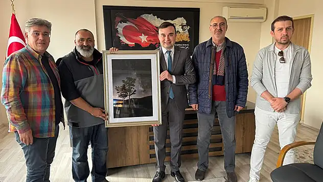 KONFAD'tan Kaymakam Taşkın'a ziyaret