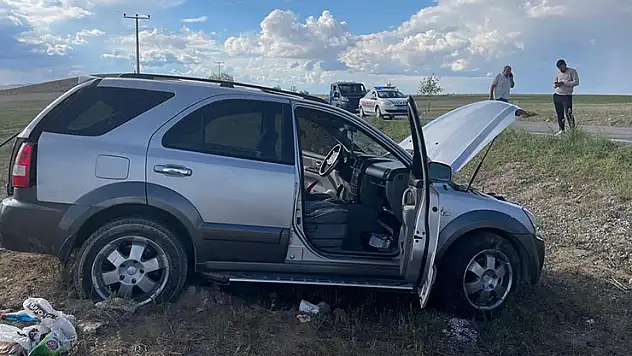Kontrolden çıkan araç takla attı: 2 yaralı