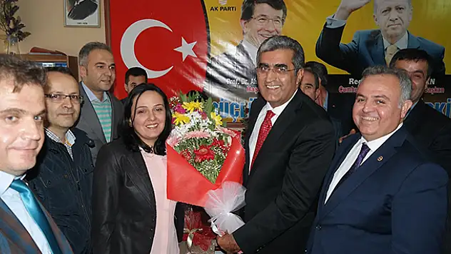 Konuk ve Şeker'den İlçelere Teşekkür Ziyareti