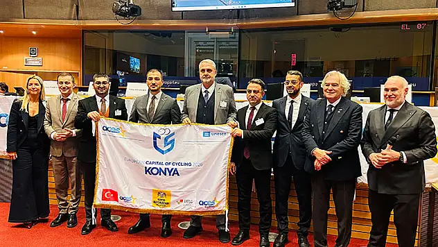 Konya, 2026 Avrupa Bisiklet Başkenti oldu