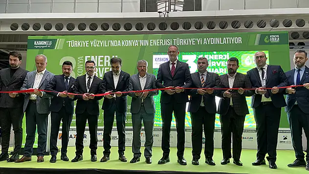 Konya 3. Enerji Zirvesi ve Fuarı başladı
