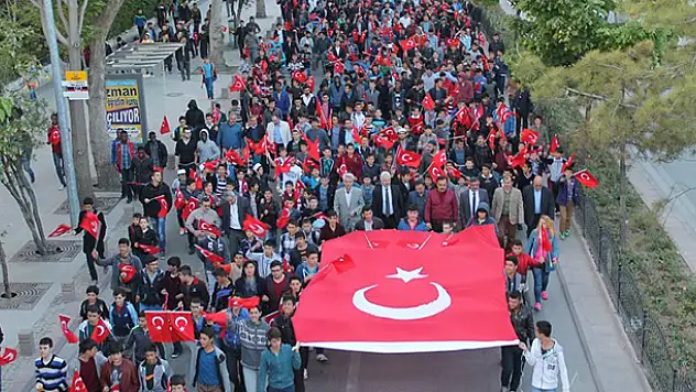 Konya 57. Alay Çanakkale Vefa Yürüyüşü'nde