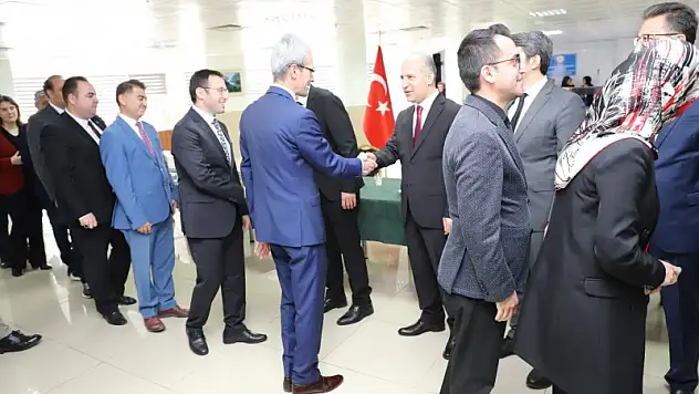 Konya Adliyesi'nde ilk mesai gününde bayramlaşma programı düzenlendi
