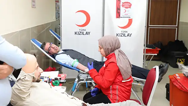 Konya Adliyesinde Kan Bağışı Kampanyası

