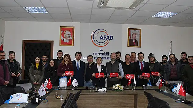 Konya AFAD'da İlk Yardım temalı toplantı