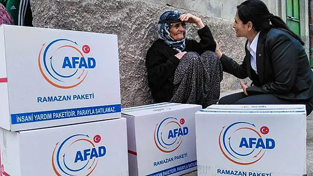 Konya AFAD'dan Suriyelilere yardım