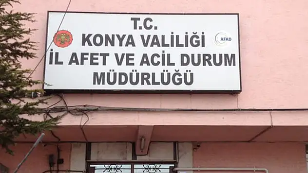 Konya Afet ve Acil Durum Müdürlüğünden şehre gelen depremzedelerle ilgili duyuru