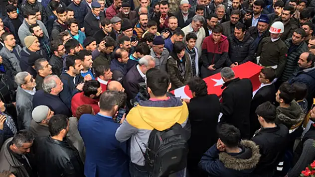 Konya Afrin Şehidini Dualarla Uğurladı