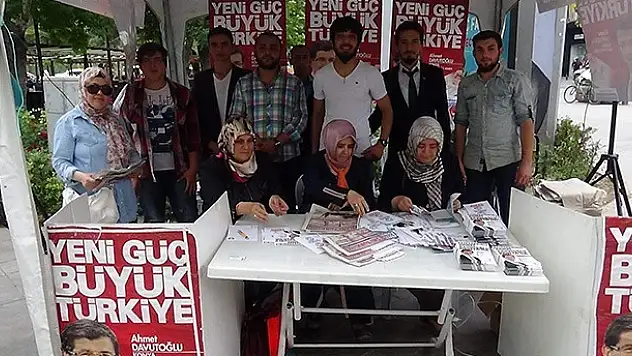 Konya Ahmet Davutoğlu Gönüllüleri Platformu'ndan Başbakan'a Destek