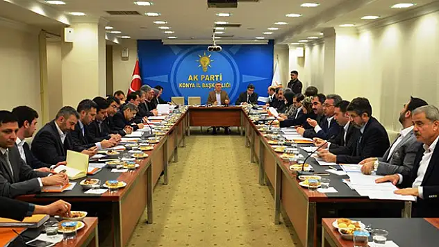 Konya AK Parti İl Koordinasyon Kurulu Toplantısı Yapıldı