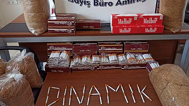 Konya Akşehir'de tütün operasyonu