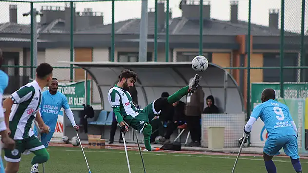 Konya Ampute FK, üçüncü galibiyetine imza attı