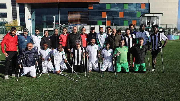 Konya Ampute Futbol evinde Şişli'yi devirdi