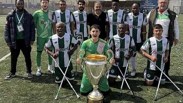 Konya Ampute'ten üst üste aynı başarı!