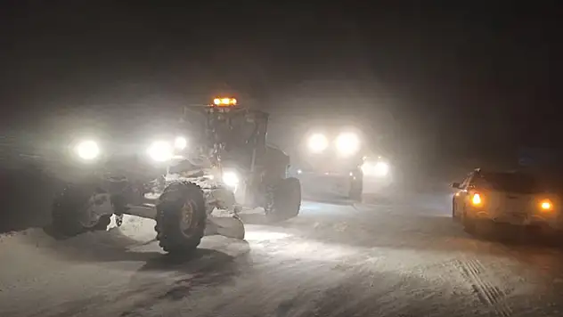 Konya Antalya kara yolu tipi sebebiyle ulaşıma kapandı