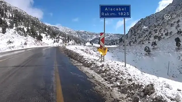 Konya-Antalya kara yolu trafiğe açıldı