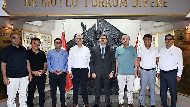 Konya ASKF'den İl Emniyet Müdürü Koç'a ziyaret
