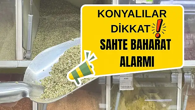 Konya Bakkallar Odası sahte baharata karşı uyardı