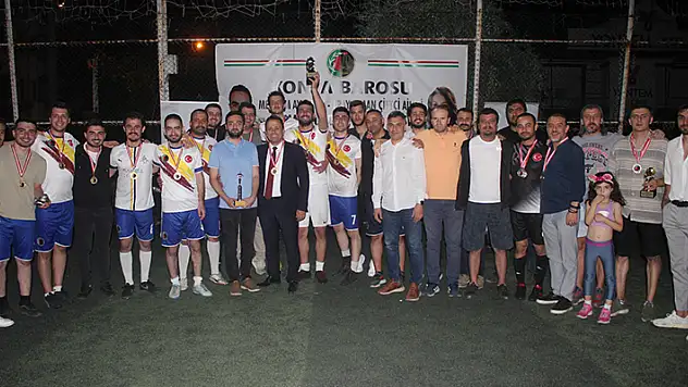 Konya Barosu Futbol Turnuvası tamamlandı