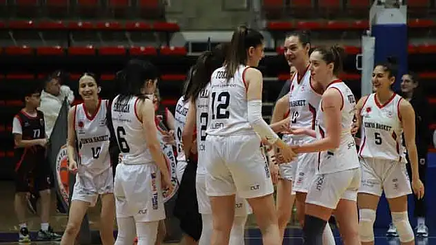Konya Basket adını 1. Lig'e yazdırdı