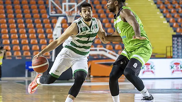 Konya Basket Bornova sınavında 