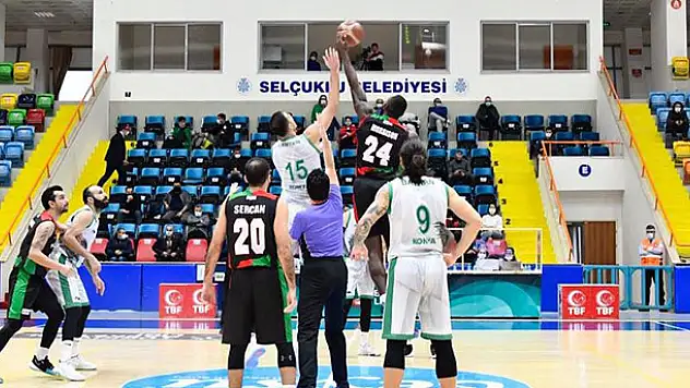 Konya Basket mağlup