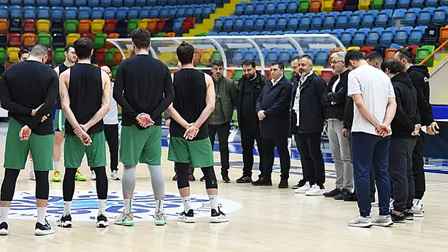 Konya Basket'e moral ziyareti
