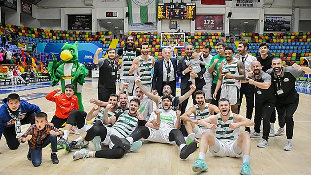 Konya Basket'in keyfi yerinde
