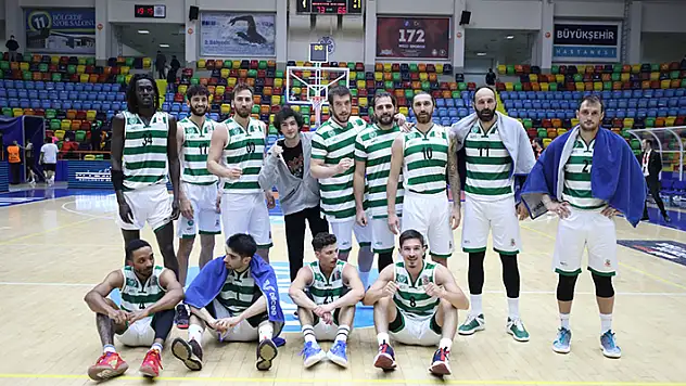 Konya Basket'te liderlik mutluluğu
