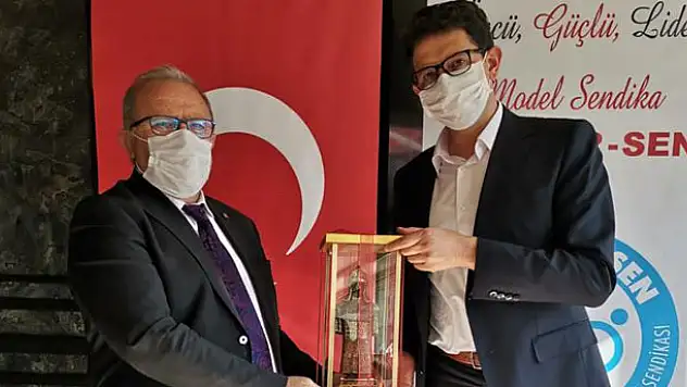 Konya BEM- BİR SEN'den itfaiyeye teşekkür
