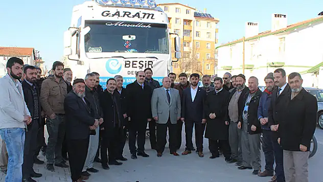 Konya Beşir Derneği'nden Türkmenlere yardım