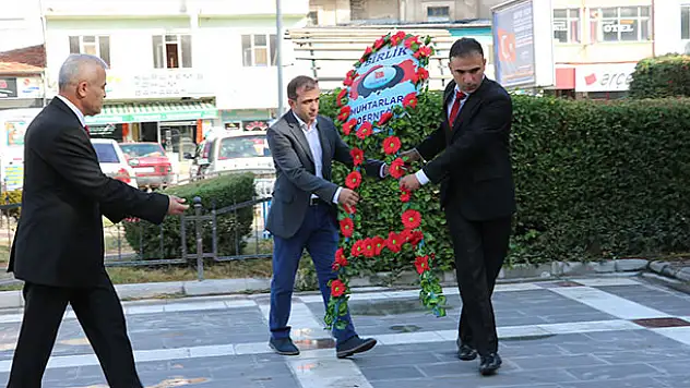 Konya Beyşehir'de Muhtarlar Günü kutlandı