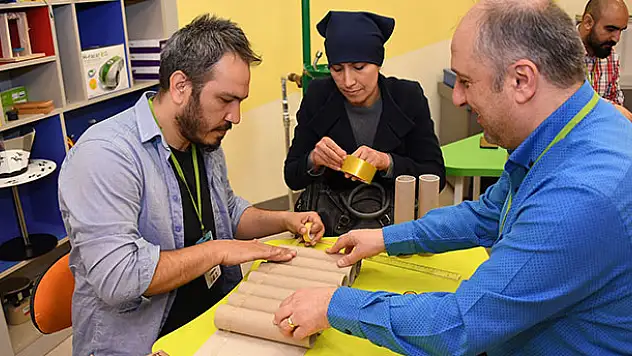 Konya Bilim Merkezi matematik öğretmenlerini ağırladı