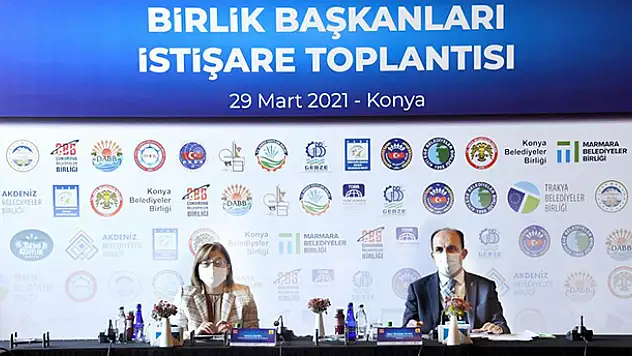 Konya, Birlik Başkanları İstişare Toplantısı'na ev sahipliği yaptı