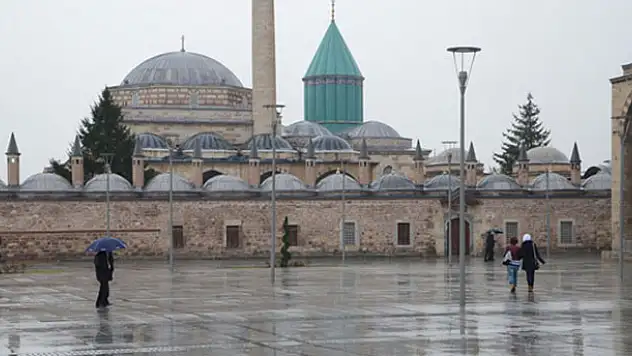 Konya bugün sağanak yağışlı! Konya'da hava durumu