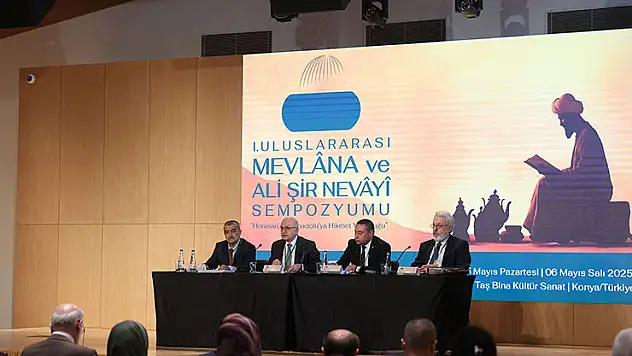 Konya Büyükşehir 1. Uluslararası Mevlana ve Ali Şîr Nevâyî Sempozyumu'na ev sahipliği yapıyor