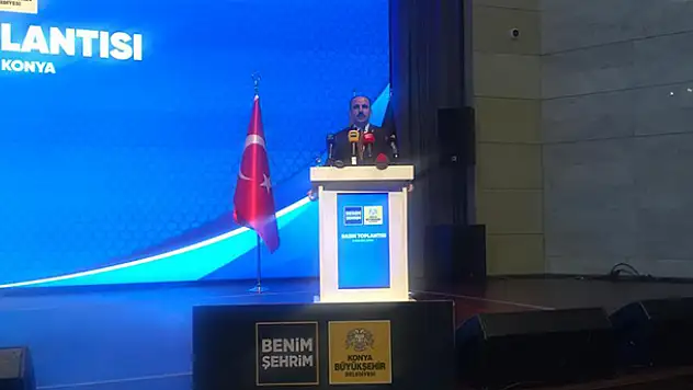 Konya Büyükşehir Belediye Başkanı Altay, belediyenin yatırımlarını anlattı