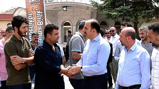 Konya Büyükşehir Belediye Başkanı Altay, Zafer Sanayii'nde esnafla buluştu