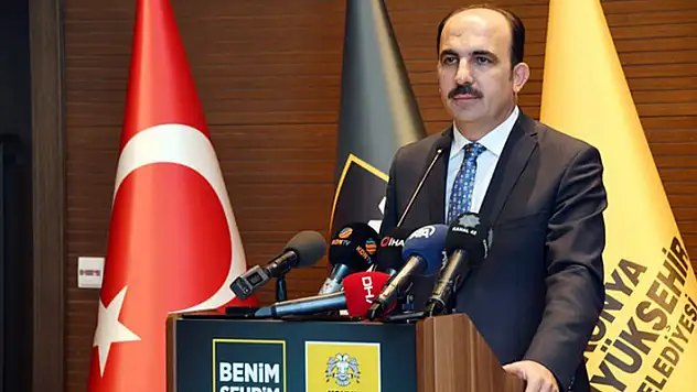 Konya Büyükşehir Belediye Başkanı Altay'dan Filistin'e destek açıklaması: Duamız ve desteğimiz Filistin halkının yanındadır