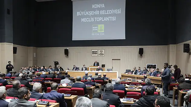Konya Büyükşehir Belediye Meclisi örnek bir meclis oldu 