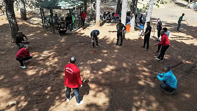 Konya Büyükşehir Belediyesi, gaziler için kamp programı düzenledi