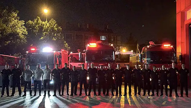 Konya Büyükşehir Belediyesi'nden Bursa'daki orman yangınlarını söndürme çalışmalarına destek
