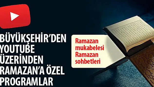 Konya Büyükşehir Belediyesinden Ramazan'a özel programlar