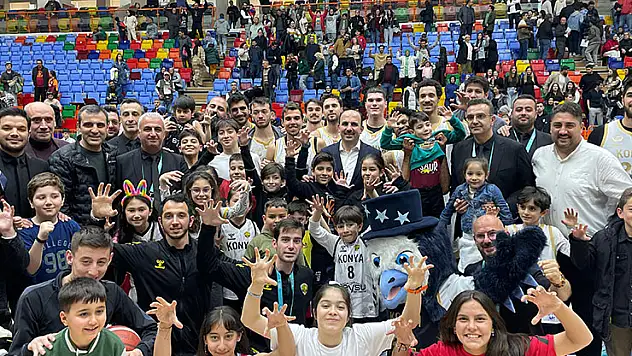 Konya Büyükşehir Belediyespor play-off yolunda önemli bir galibiyet elde etti