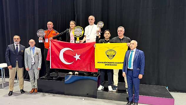 Konya Büyükşehir Belediyesporlu sporcular Avrupa biletini kaptı