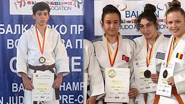 Konya Büyükşehir Belediyesporlu Judocular Balkan Şampiyonu Oldu