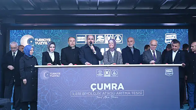 Konya Büyükşehir, Çumra'da 502 milyon lira değerinde iki büyük yatırımın temelini attı, açılışını yaptı